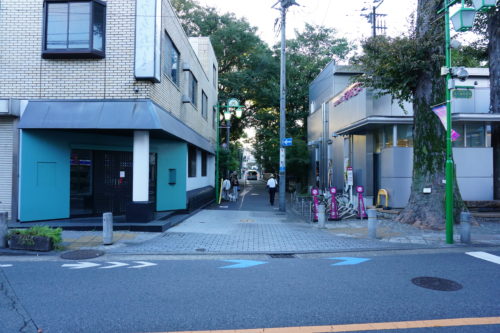 渓谷の入り口